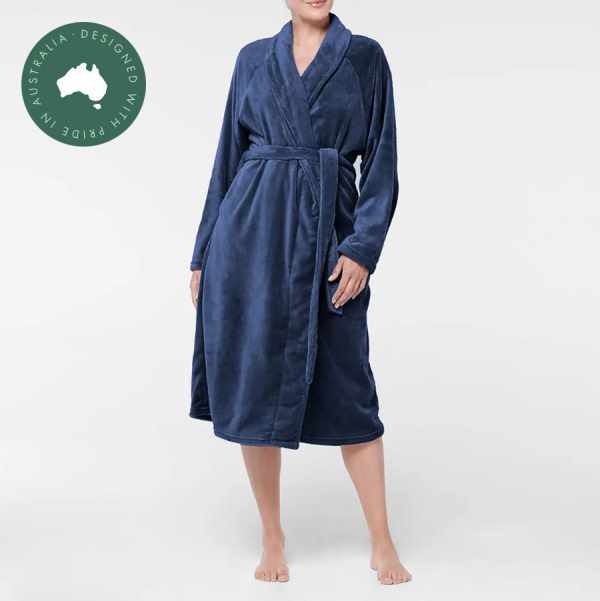 Trang phục - Plush Robe - Night Sky